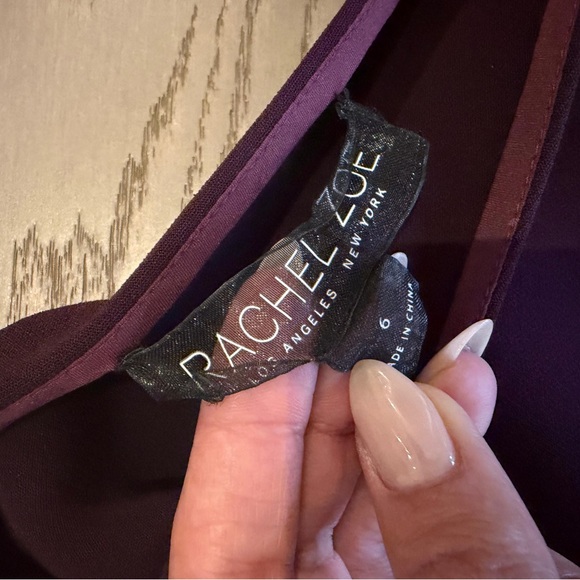 Rachel Zoe Deep Purple jumpsuit - Picture 4 of 4